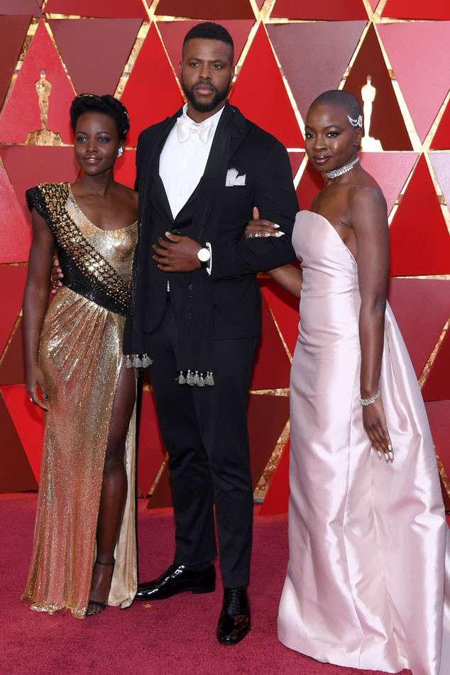 Lupita Nyong'o, Winston Duke, Danai Gurira pour 2018 Oscars