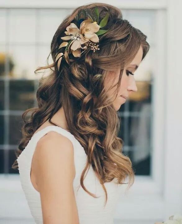 extension cheveux naturel de la mariée 