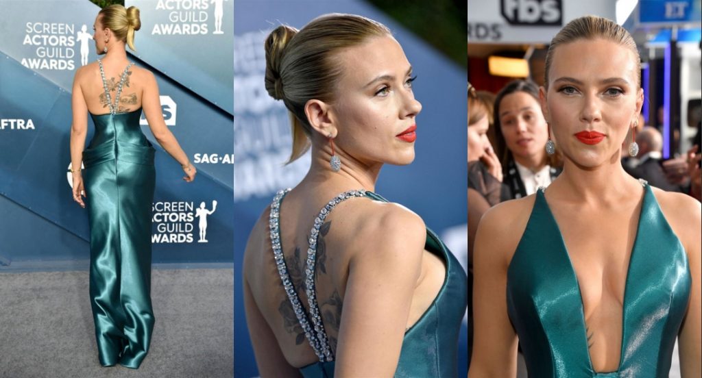 look sexy de scarlette au sag awards 2020